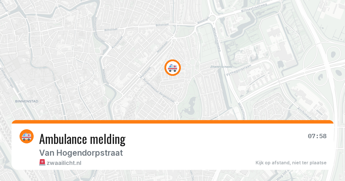 Ambulance melding — 10 apr 2026
