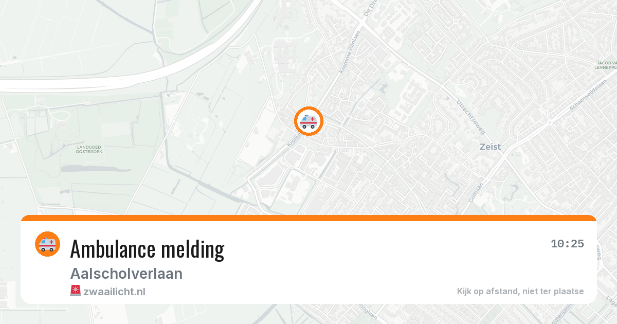 Ambulance melding — 2 jul 2026