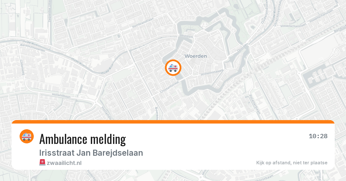 Ambulance melding — 3 feb 2026