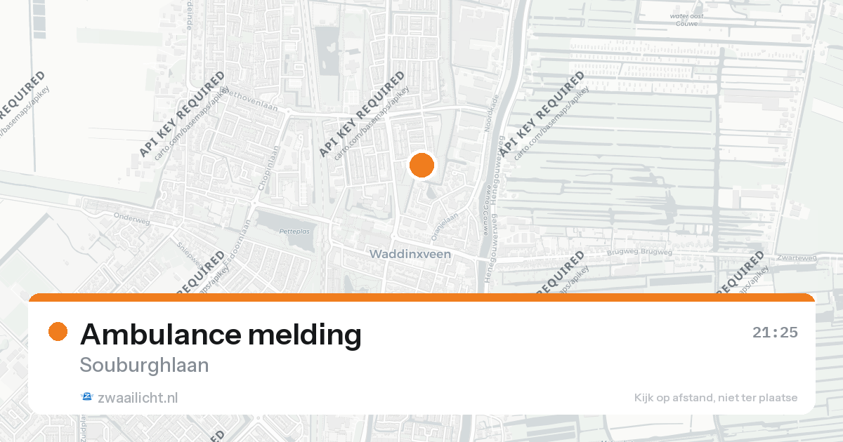 Ambulance melding — 31 jan 2026