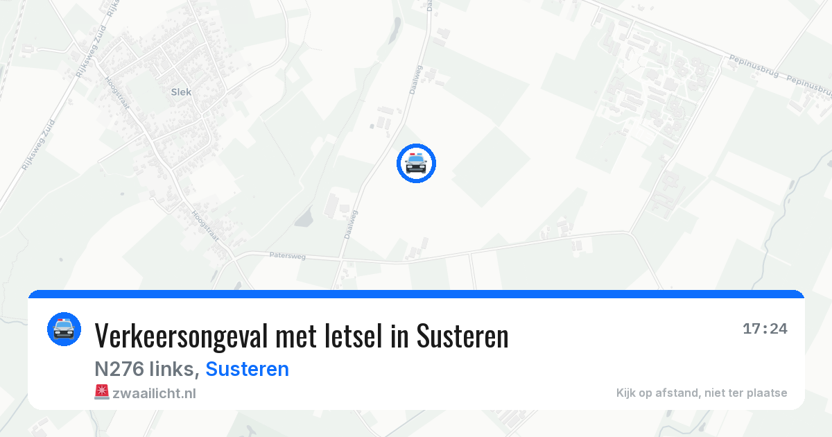 Verkeersongeval met letsel in Susteren — 25 feb 2026