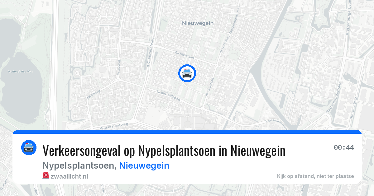 Verkeersongeval op Nypelsplantsoen in Nieuwegein — 10 mei 2026