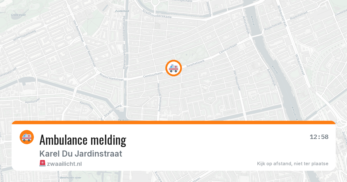Ambulance melding — 16 jun 2026