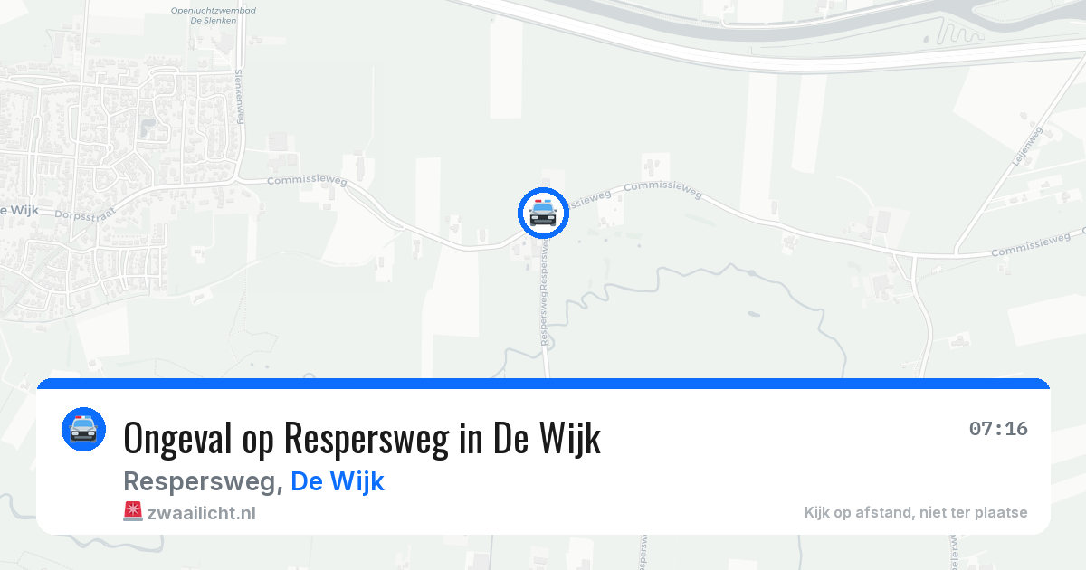Ongeval op Respersweg in De Wijk — 20 apr 2026