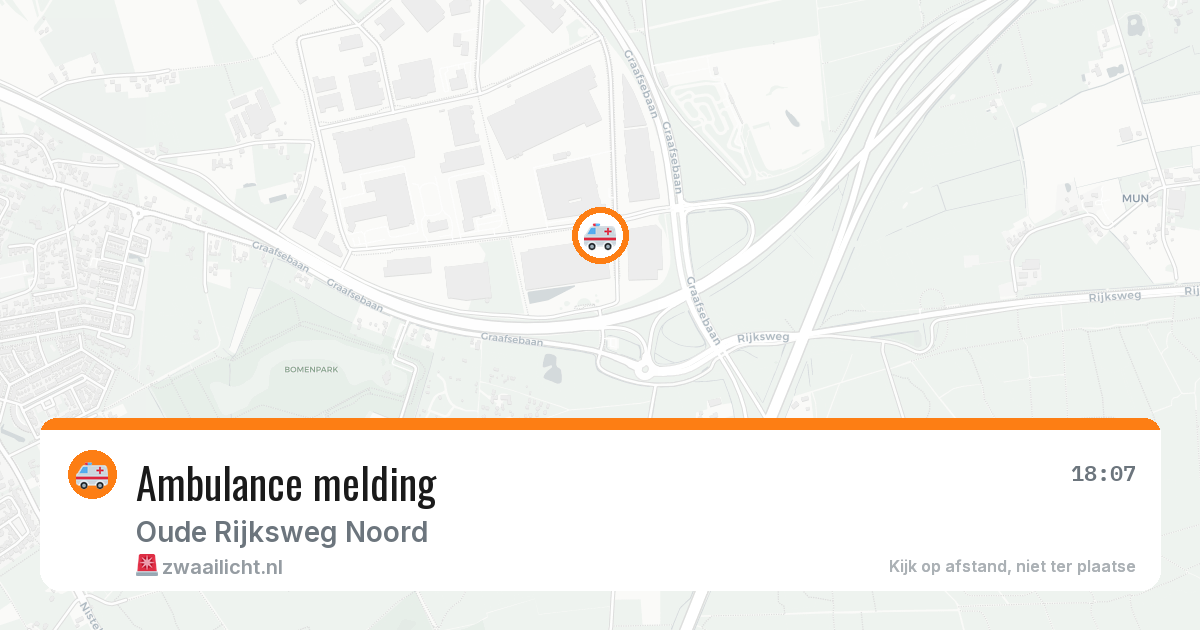 Ambulance melding — 18 jun 2026