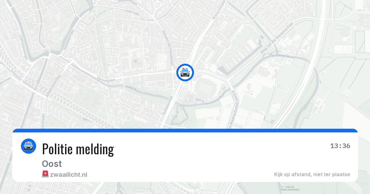 Politie melding — 27 mrt 2026