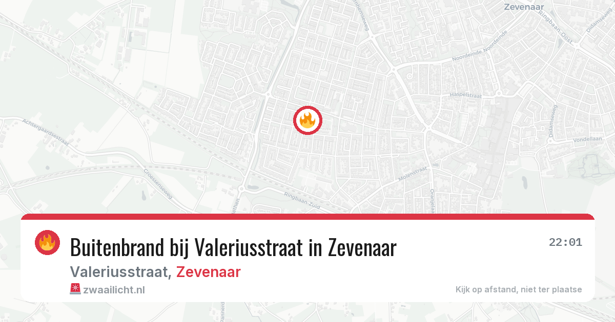 Buitenbrand bij Valeriusstraat in Zevenaar — 10 mei 2026