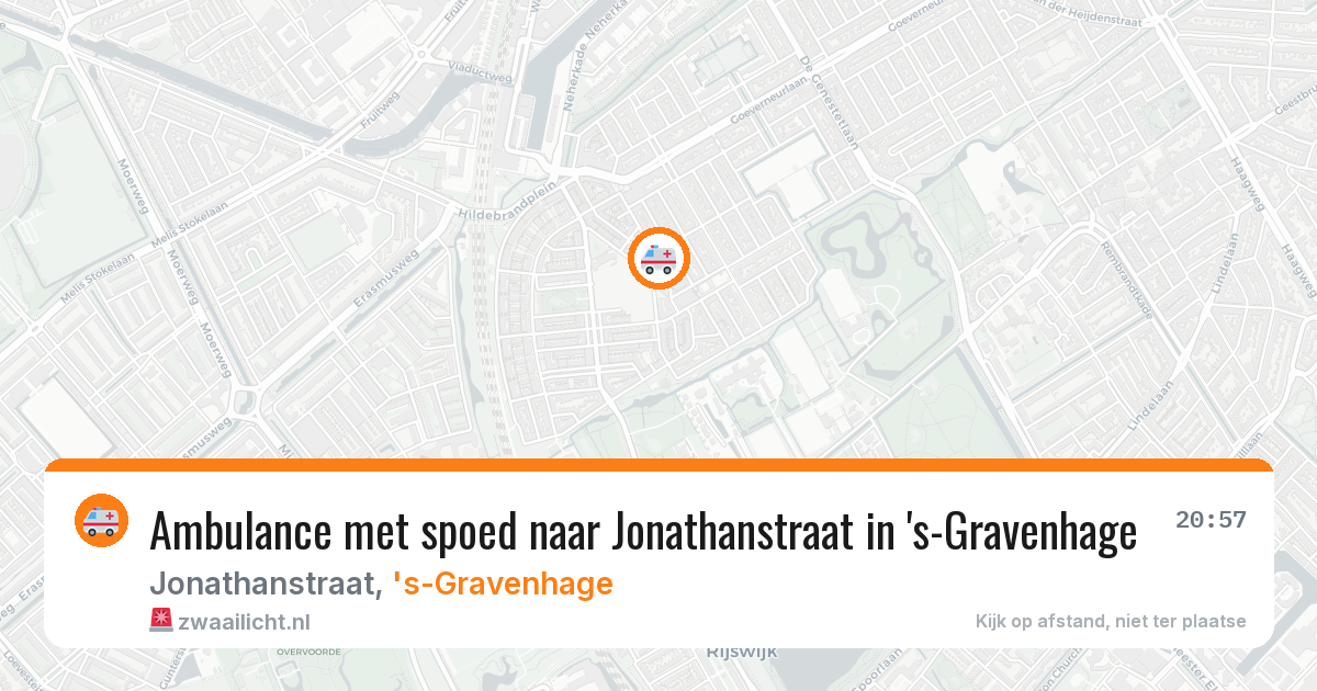 Ambulance met spoed naar Jonathanstraat in 's-Gravenhage — 10 feb 2026