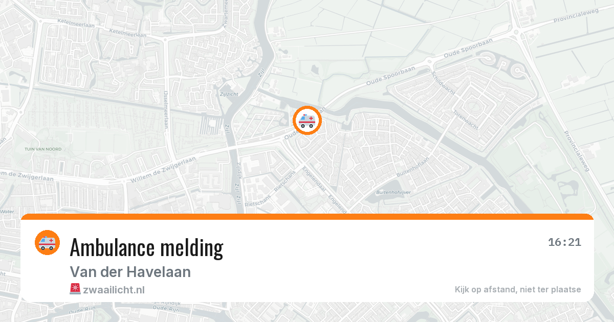 Ambulance melding — 10 mei 2026