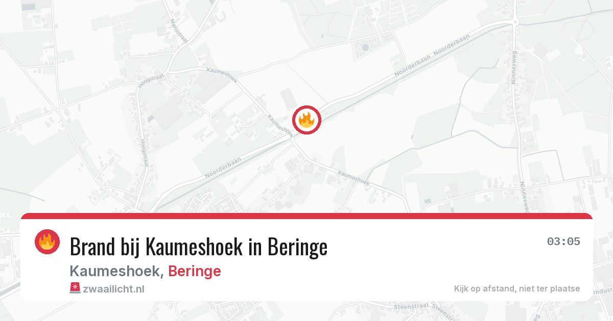 Brand bij Kaumeshoek in Beringe — 28 jun 2026