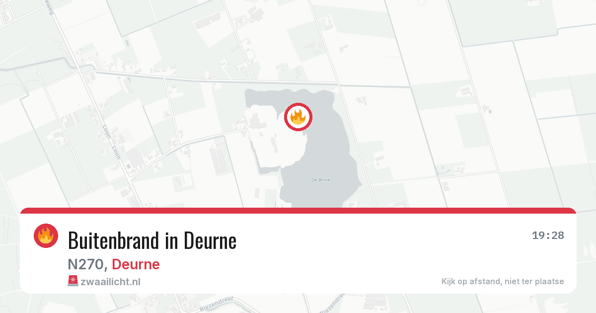 Buitenbrand in Deurne — 8 aug 2026
