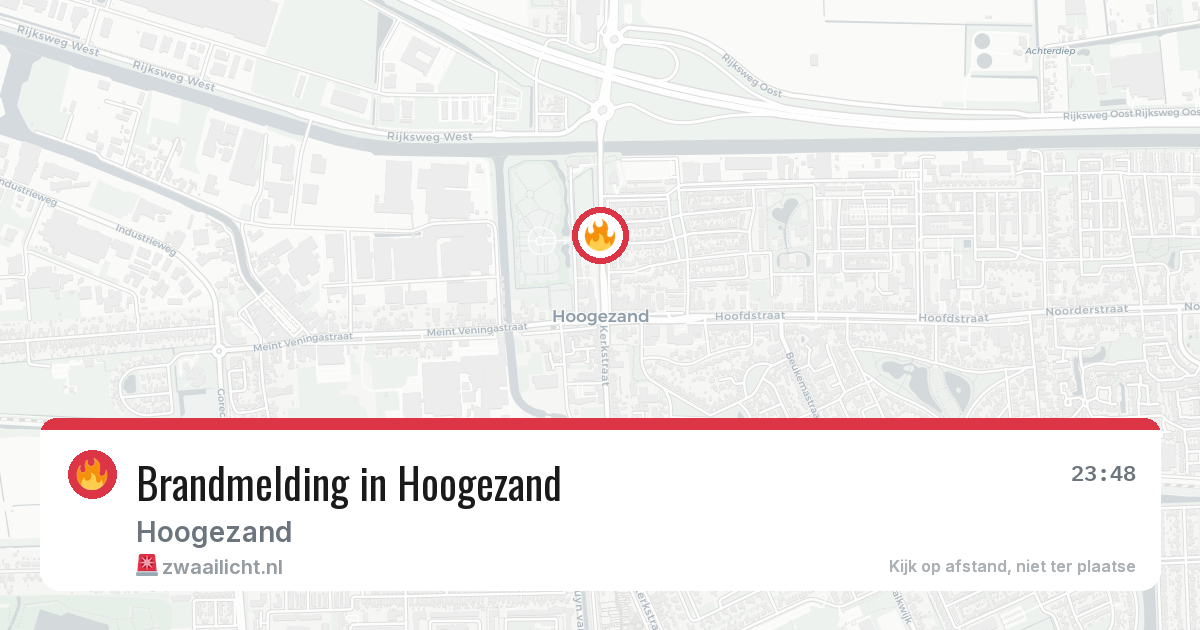 Brandmelding in Hoogezand — 11 apr 2026