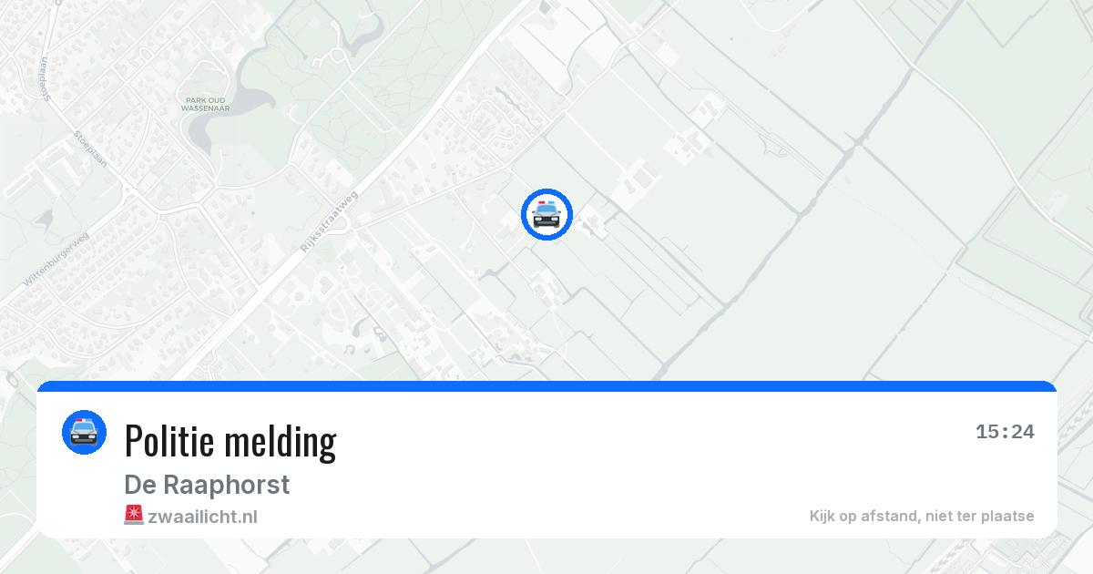 Politie melding — 11 jun 2026