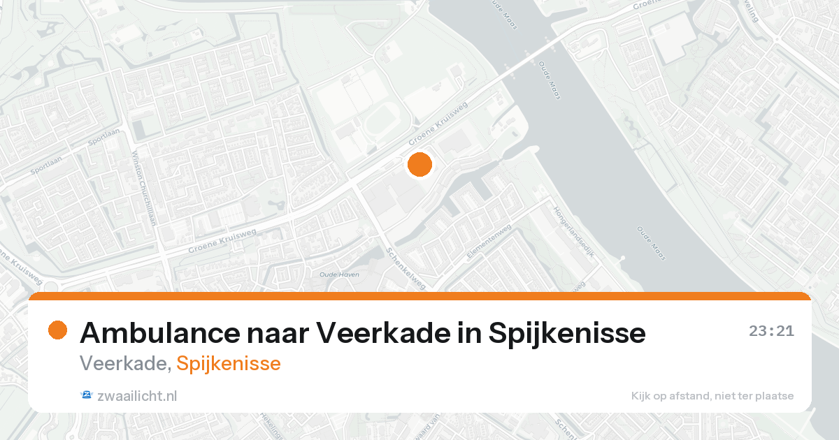 Ambulance naar Veerkade in Spijkenisse — 29 jun 2026