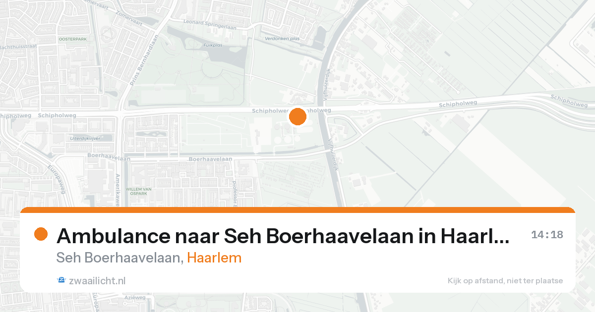Ambulance naar Seh Boerhaavelaan in Haarlem — 30 jan 2026
