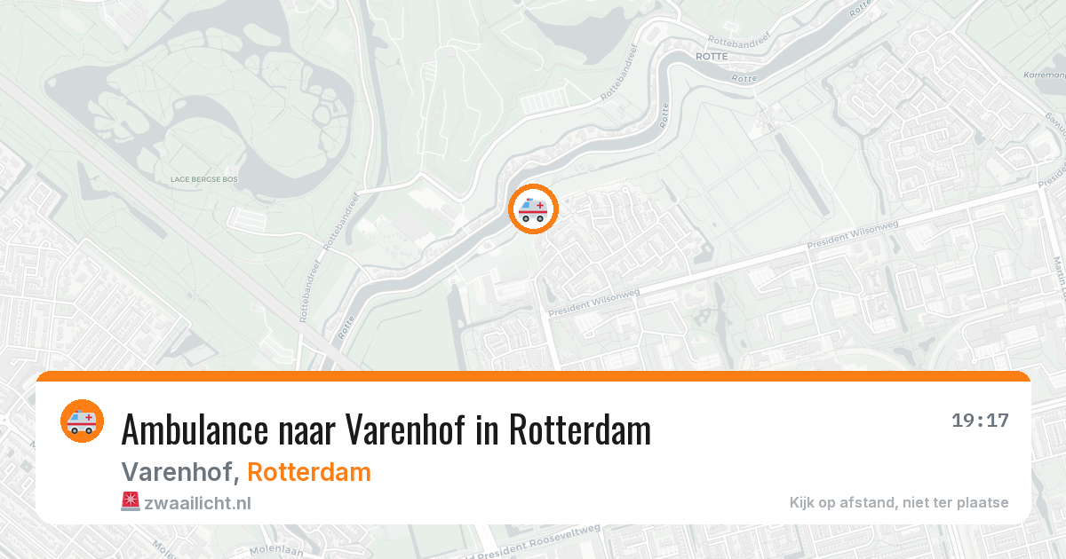 Ambulance naar Varenhof in Rotterdam — 11 jul 2026