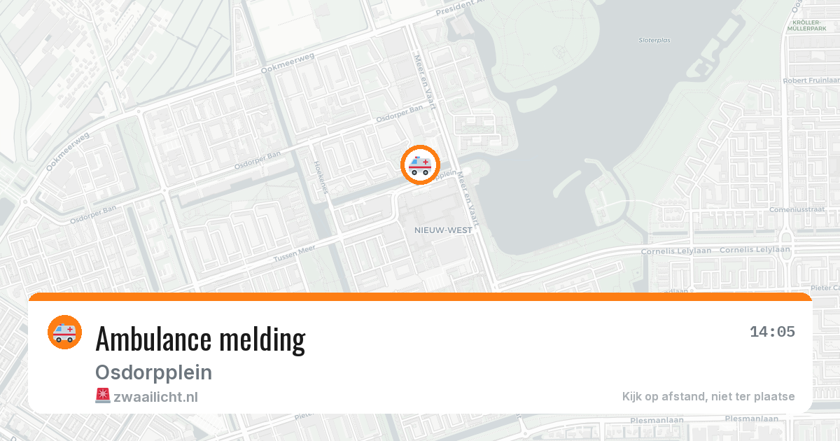 Ambulance melding — 10 jun 2026