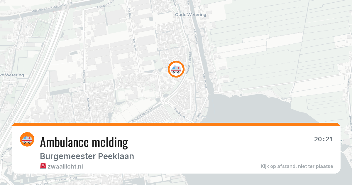 Ambulance melding — 8 feb 2026