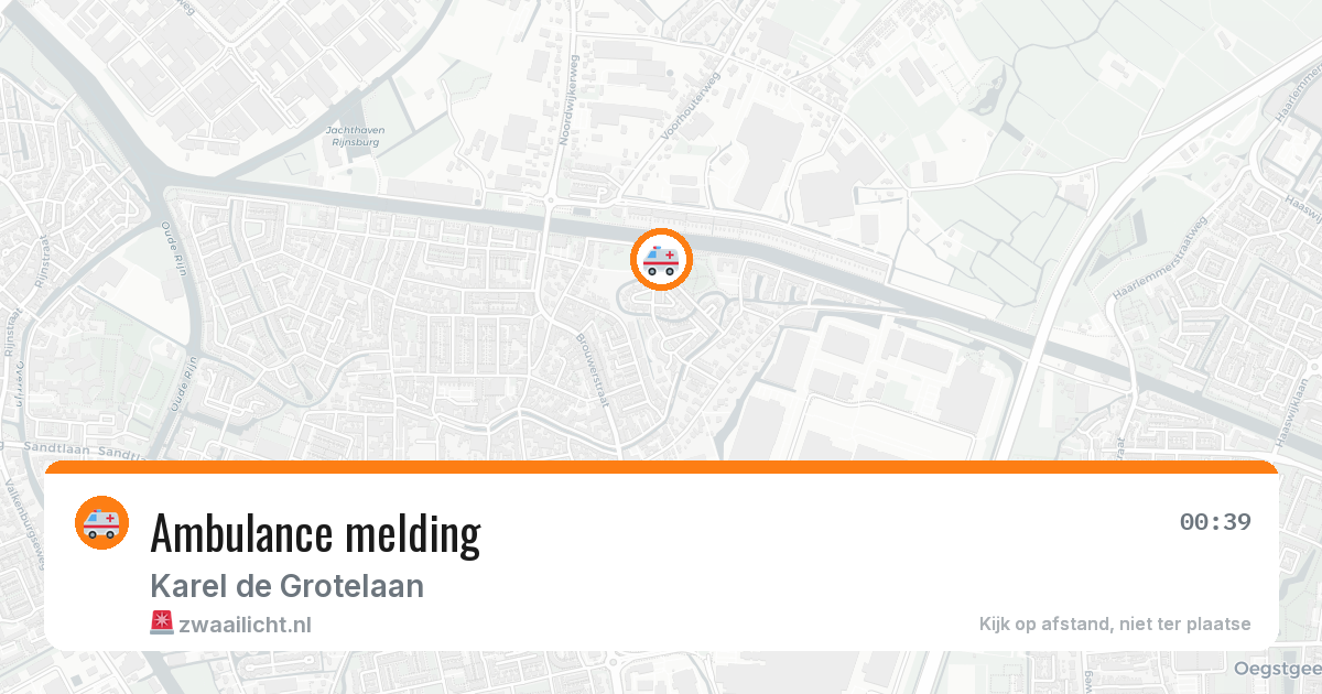 Ambulance melding — 7 jun 2026