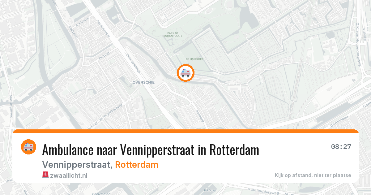 Ambulance naar Vennipperstraat in Rotterdam — 30 jun 2026