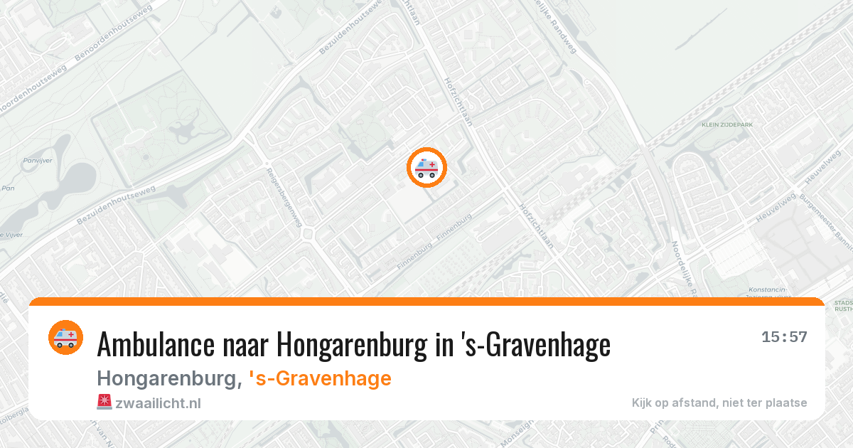 Ambulance naar Hongarenburg in 's-Gravenhage — 11 feb 2026