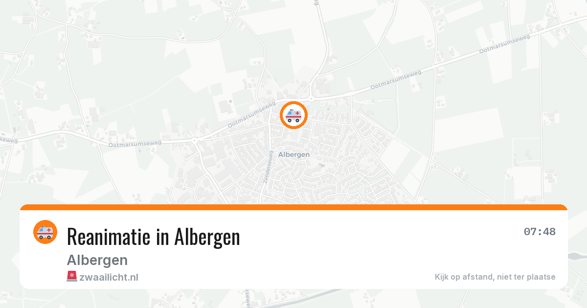 Reanimatie in Albergen — 27 jul 2026