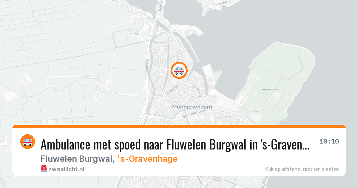 Ambulance met spoed naar Fluwelen Burgwal in 's-Gravenhage — 12 feb 2026