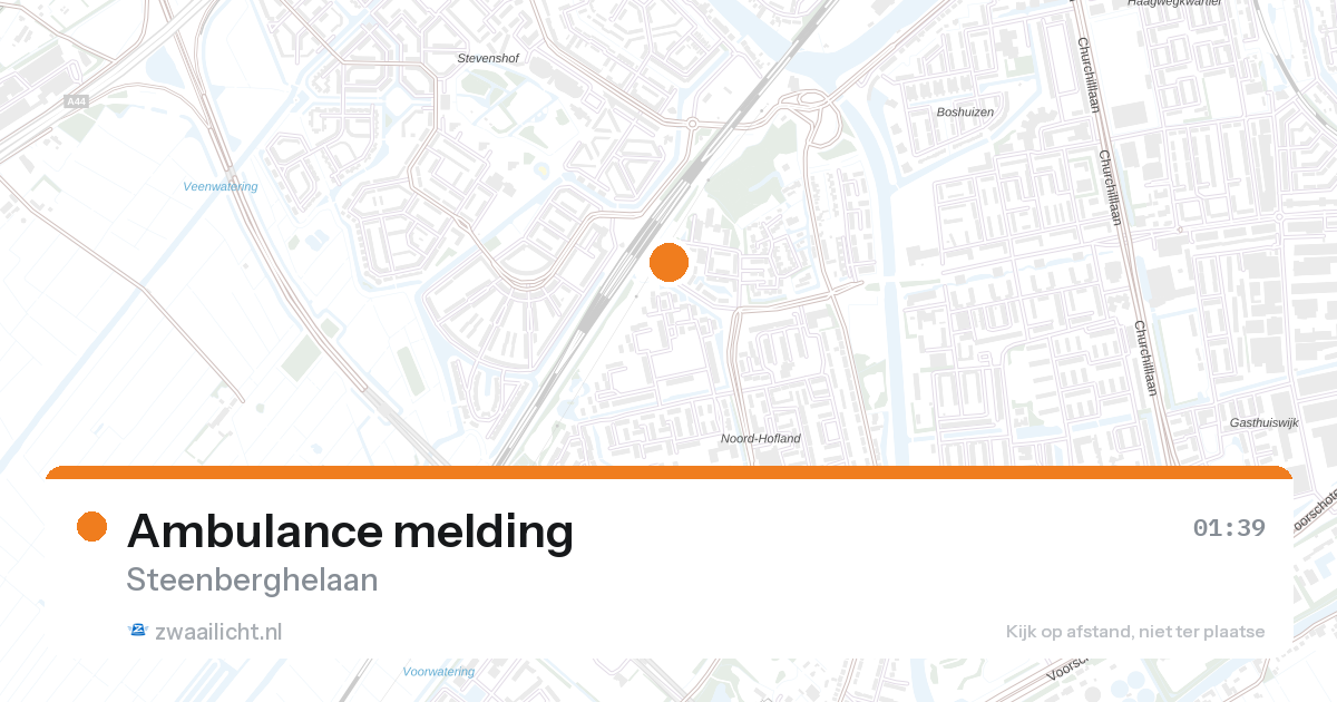 Ambulance melding — 7 feb 2026