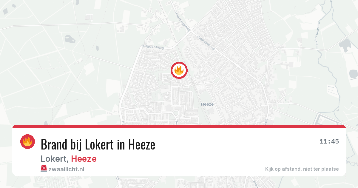 Brand bij Lokert in Heeze — 31 mei 2026