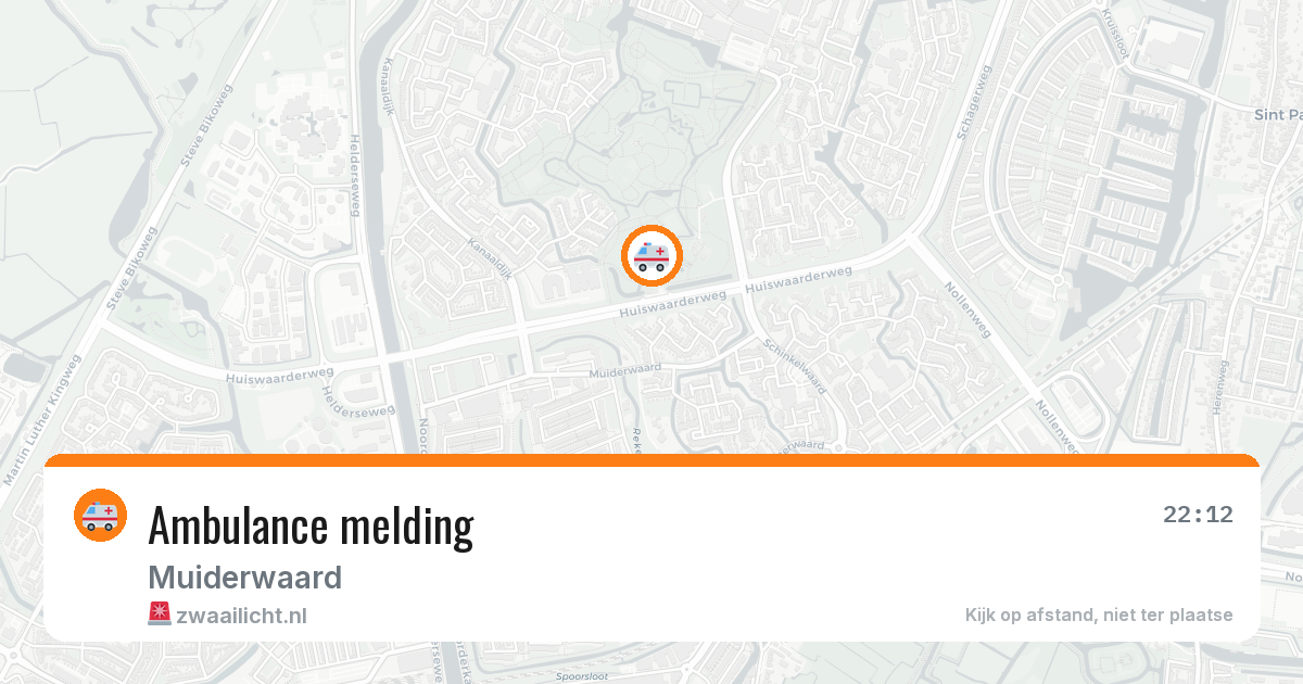 Ambulance melding — 21 jun 2026