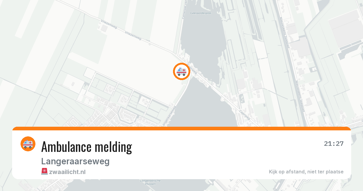 Ambulance melding — 1 feb 2026
