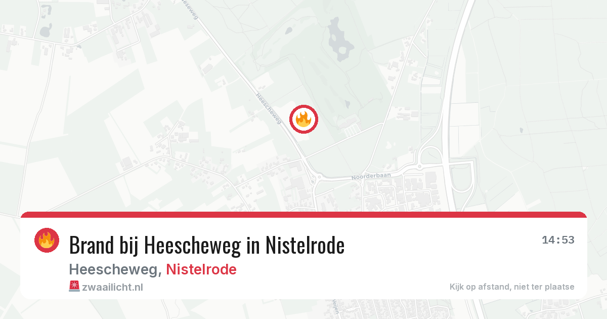 Brand bij Heescheweg in Nistelrode — 4 aug 2026