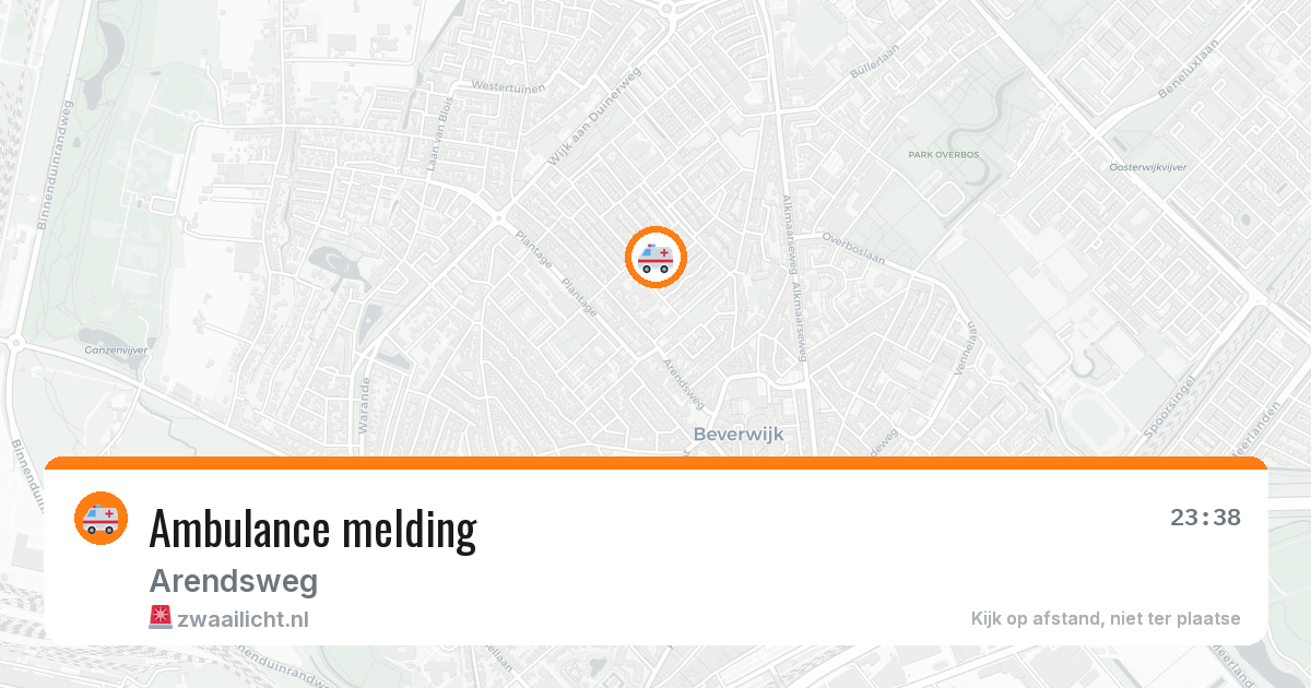 Ambulance melding — 14 jun 2026