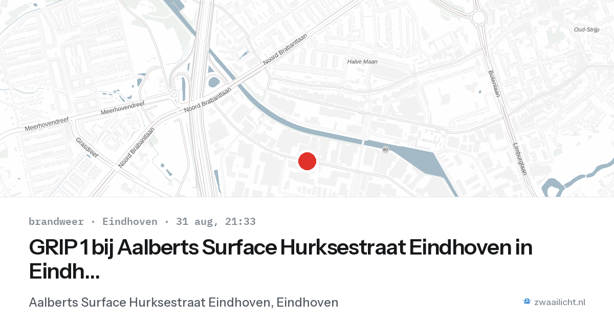 GRIP 1 bij Aalberts Surface Hurksestraat Eindhoven in Eindhoven — 31 aug 2026