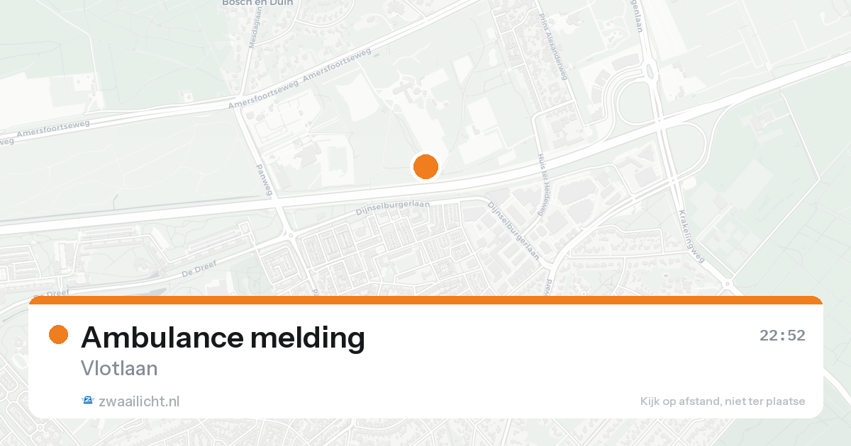 Ambulance melding — 30 jan 2026
