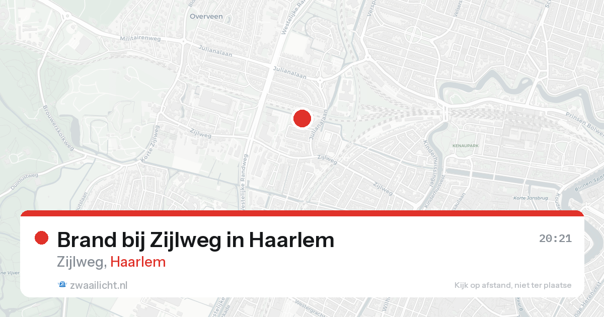 Brand bij Zijlweg in Haarlem — 22 aug 2026