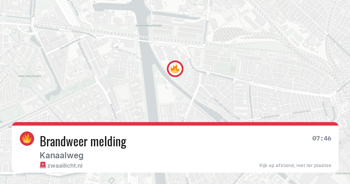 Brandweer melding — 28 mei 2026
