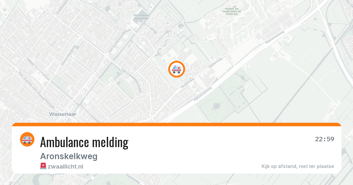 Ambulance melding — 29 jan 2026