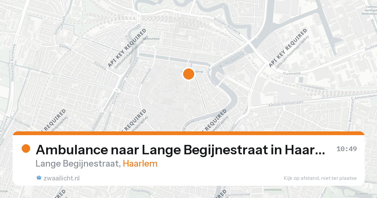 Ambulance naar Lange Begijnestraat in Haarlem — 9 jun 2026