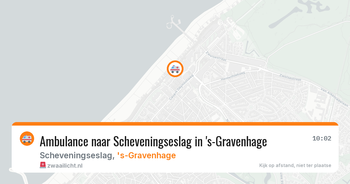 Ambulance naar Scheveningseslag in 's-Gravenhage — 28 apr 2026