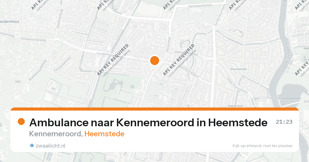 Ambulance naar Kennemeroord in Heemstede — 31 jan 2026