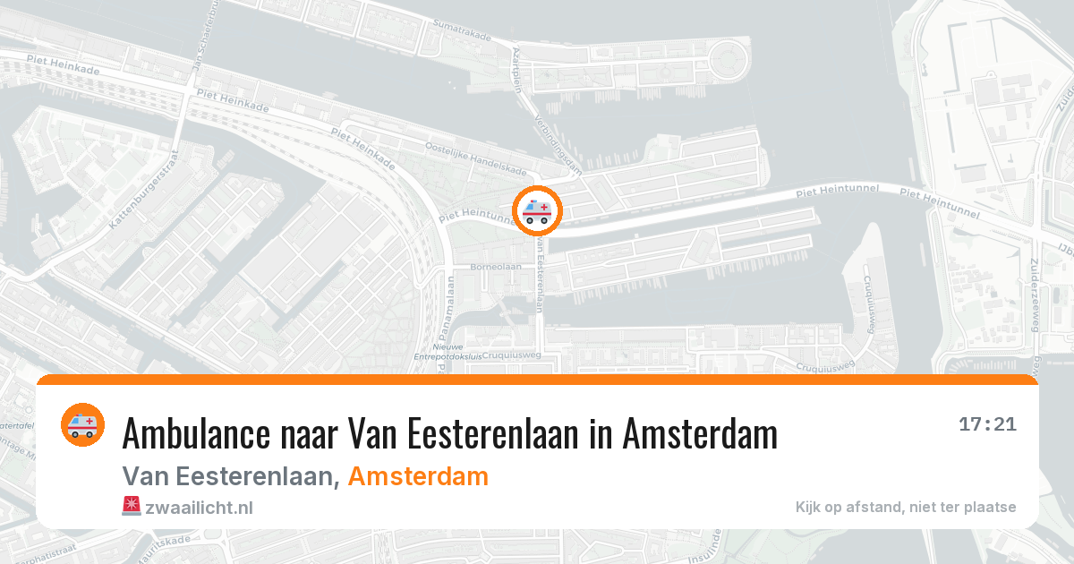 Ambulance naar Van Eesterenlaan in Amsterdam — 7 apr 2026