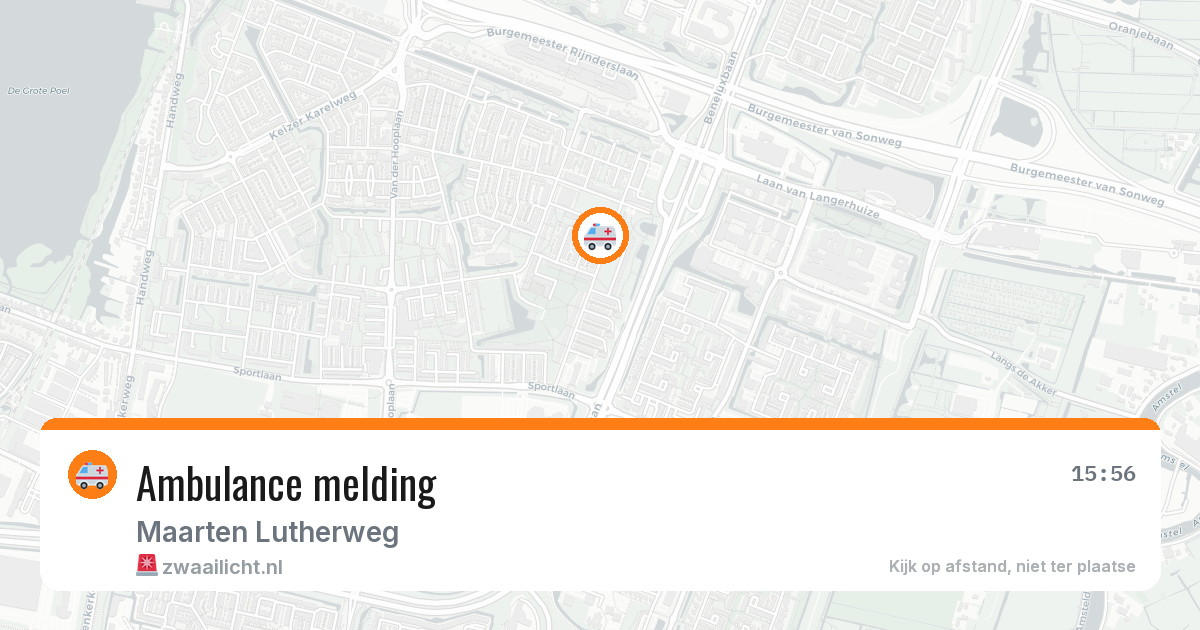 Ambulance melding — 5 jun 2026