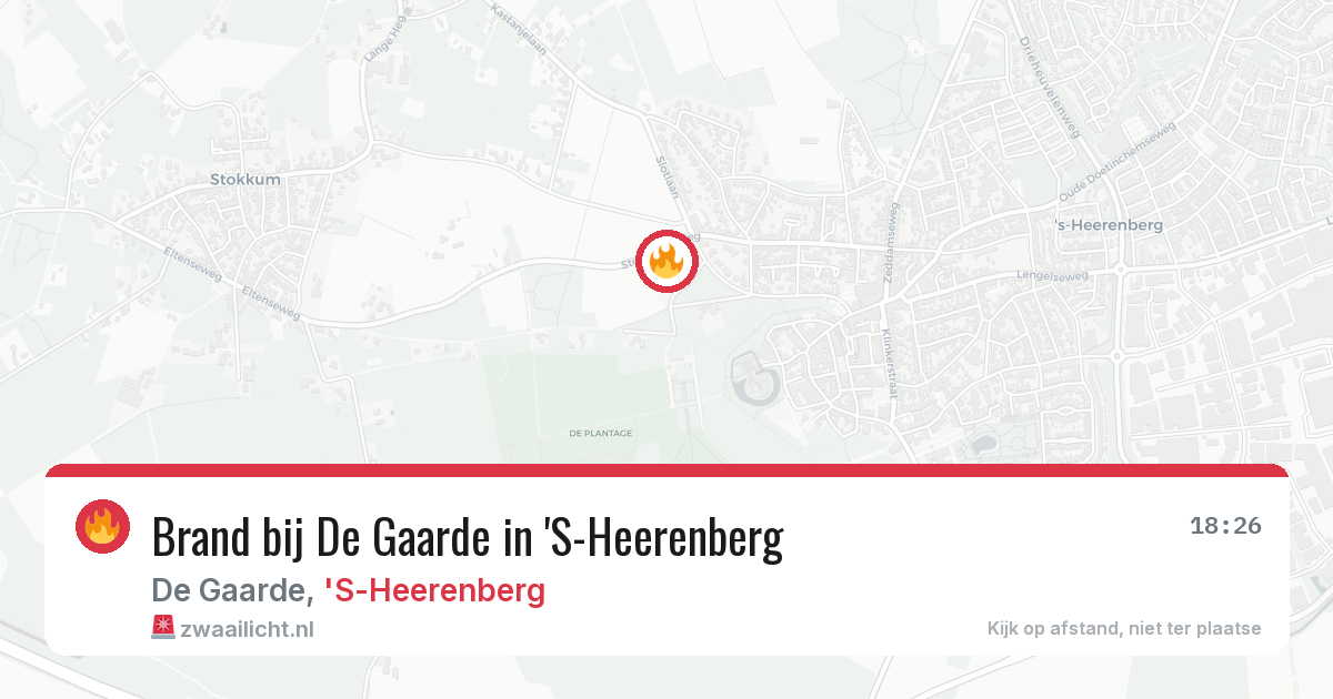 Brand bij De Gaarde in 'S-Heerenberg — 30 jun 2026