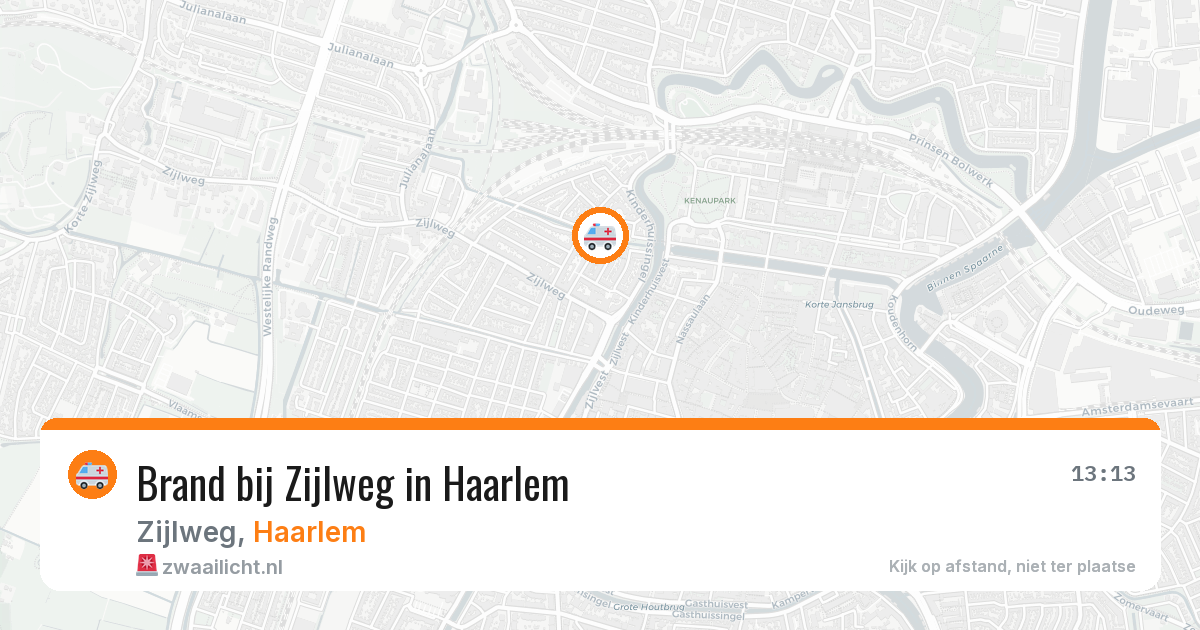 Brand bij Zijlweg in Haarlem — 28 mrt 2026