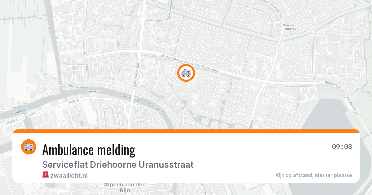 Ambulance melding — 3 feb 2026