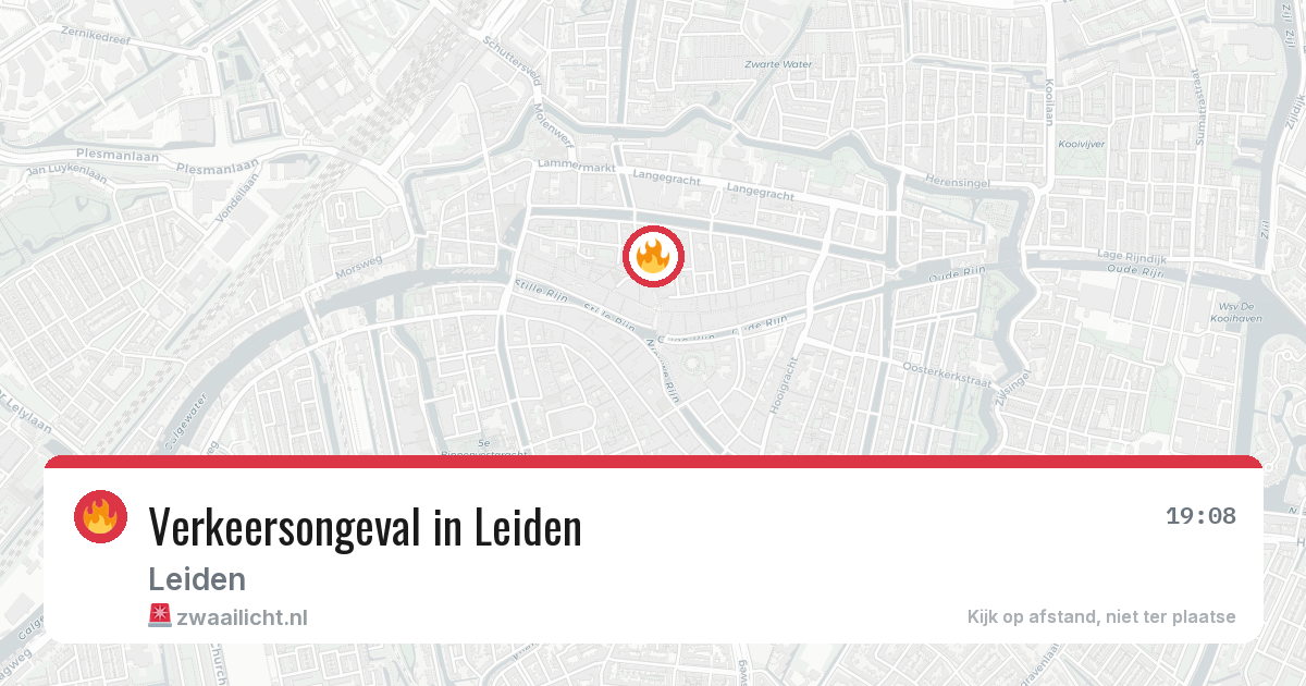 Verkeersongeval in Leiden — 5 aug 2026