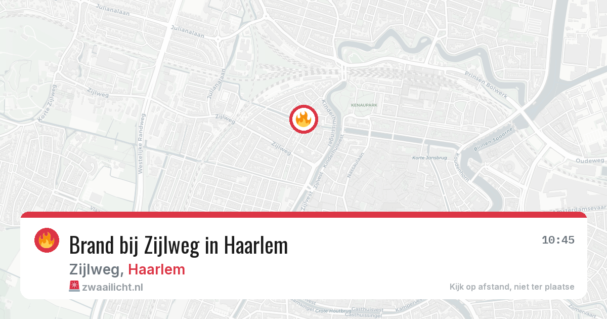 Brand bij Zijlweg in Haarlem — 24 jun 2026