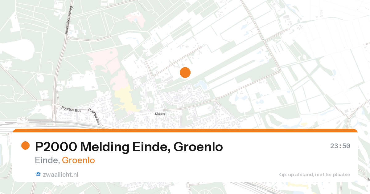 P2000 Melding Einde, Groenlo — 6 feb 2026