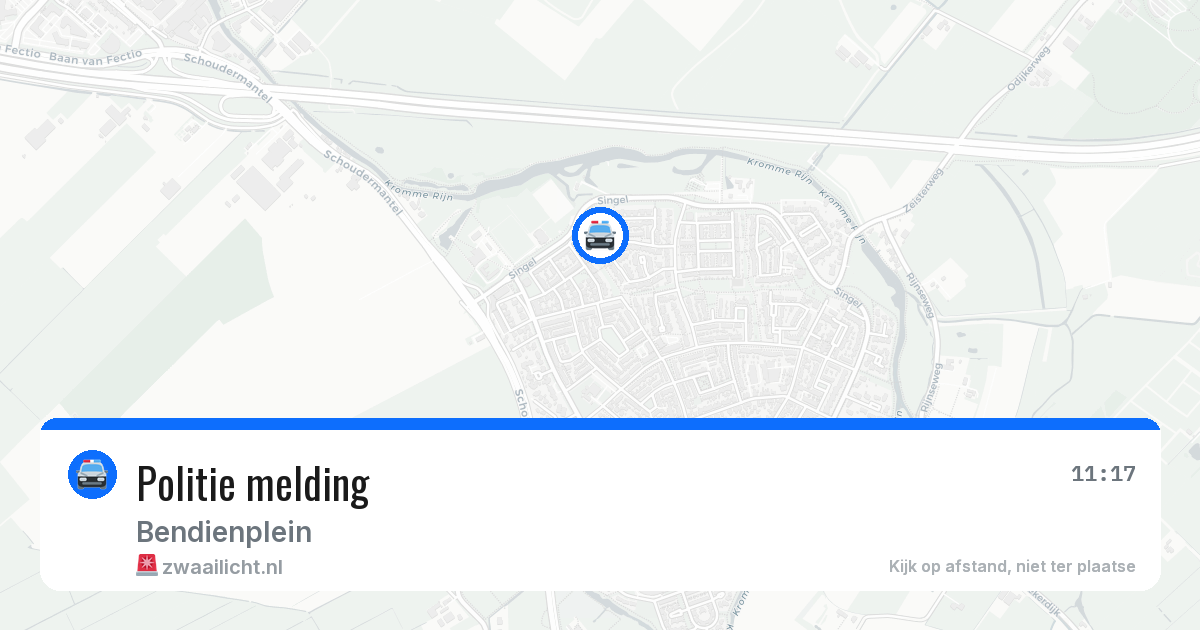 Politie melding — 29 jan 2026